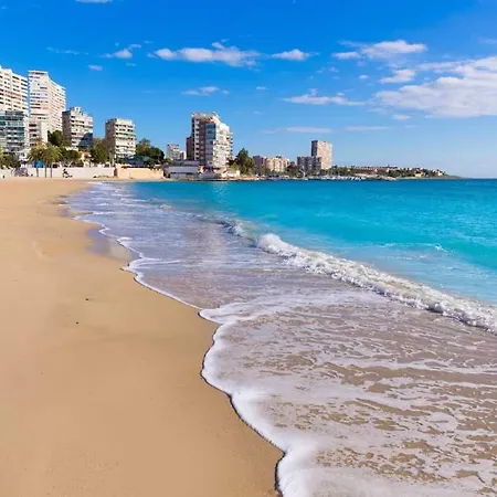 Nereo 7 Primera Linea De Playa San Juan Piscina, Parking Wifi Inmobiliaria Leo Alicante