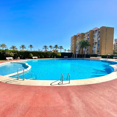 Apartment Nereo 7 Primera Linea De Playa San Juan Piscina, Parking Wifi Inmobiliaria Leo Alicante